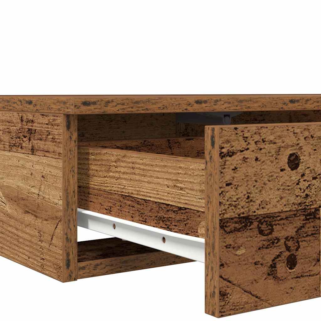 Bettschubladen Altholz 150 x 36,5 x 16,5 cm Holzwerkstoff