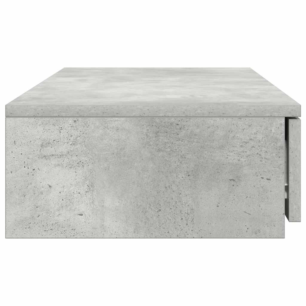 Bettschubladen Beton Grau 75 x 36,5 x 16.5 cm Holzwerkstoff