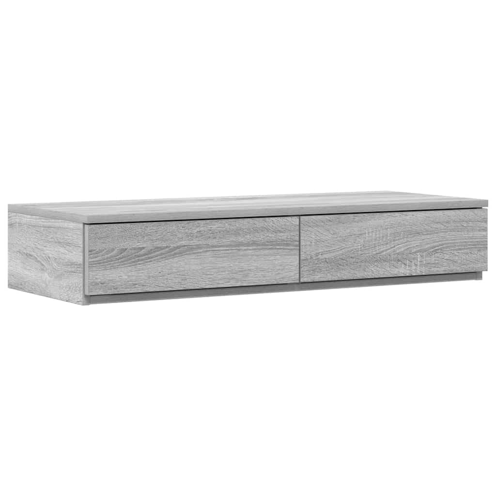 Bettschubladen Graues Sonoma 75 x 36,5 x 16.5 cm Holzwerkstoff