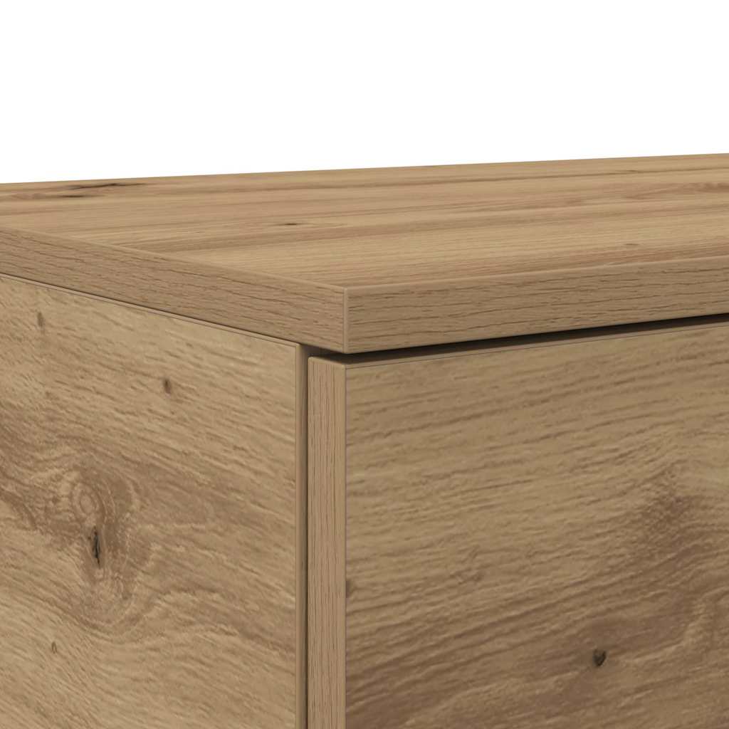 Bettschubladen Artisan-Eiche 75 x 36,5 x 16.5 cm Holzwerkstoff