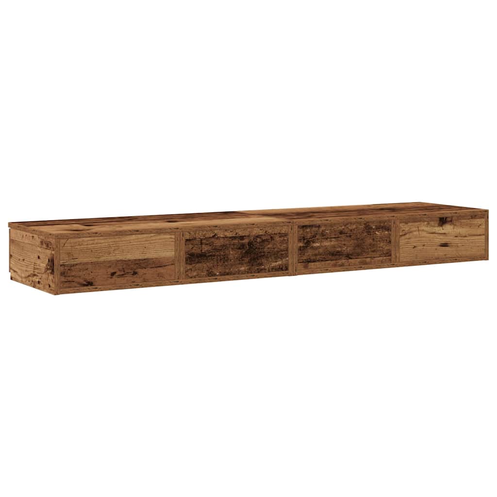 Bettschubladen Altholz 160 x 36,5 x 16,5 cm Holzwerkstoff