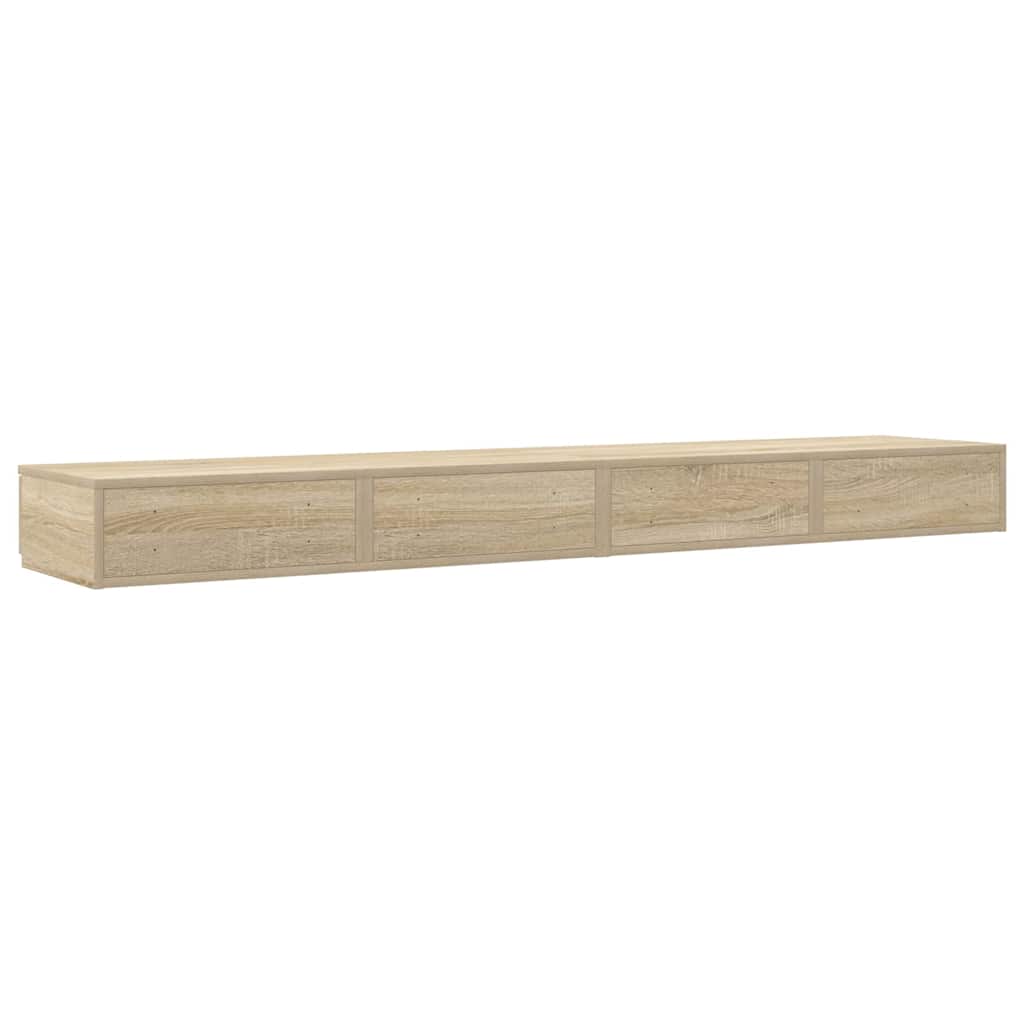 Bettschubladen Sonoma-Eiche 180 x 36,5 x 16,5 cm Holzwerkstoff