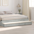 Bettschubladen Beton Grau 180 x 36,5 x 16,5 cm Holzwerkstoff