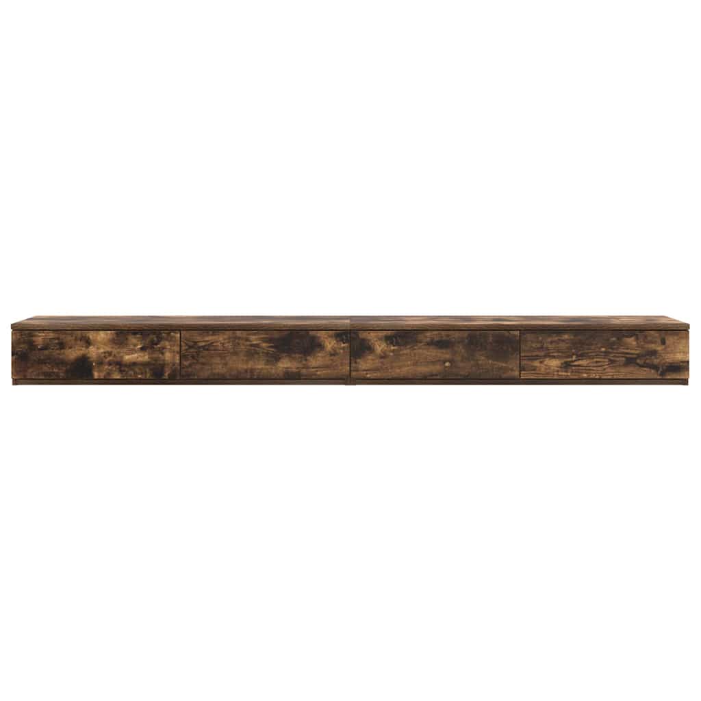 Bettschubladen Geräucherte Eiche 180 x 36,5 x 16,5 cm