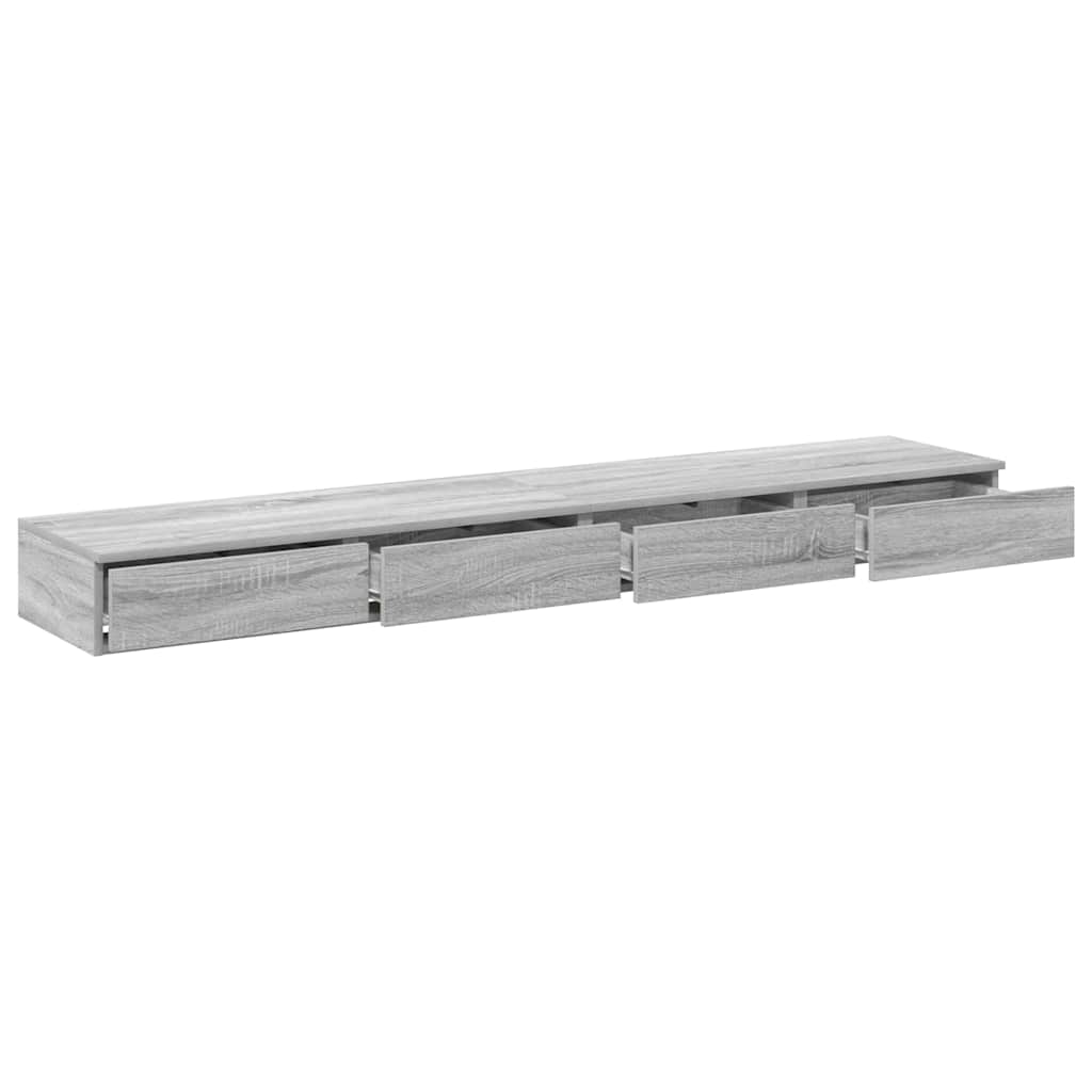 Bettschubladen Graues Sonoma 180 x 36,5 x 16,5 cm Holzwerkstoff