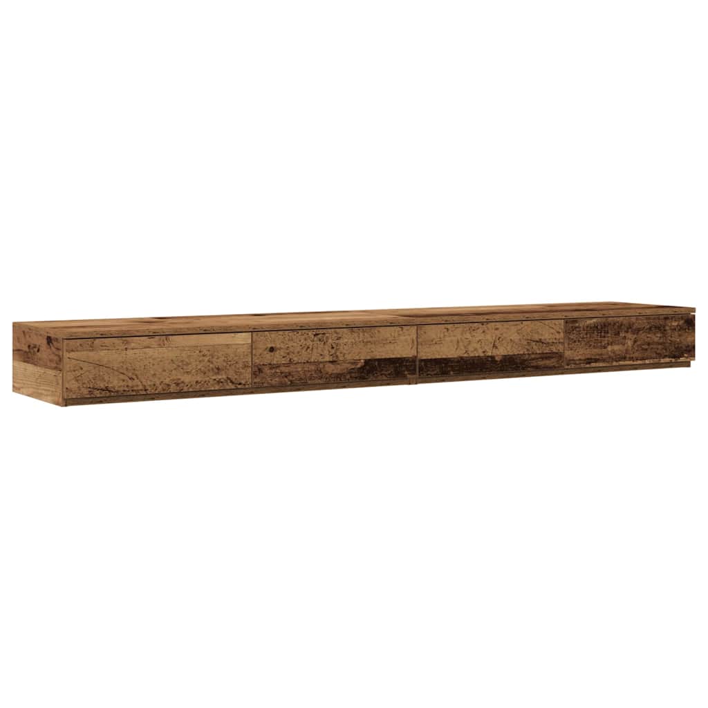 Bettschubladen Altholz 180 x 36,5 x 16,5 cm Holzwerkstoff