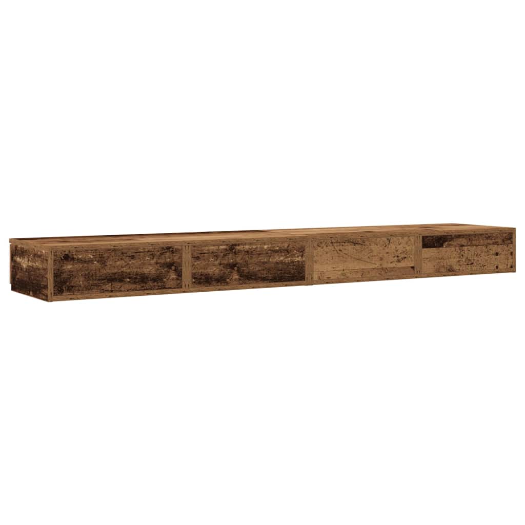 Bettschubladen Altholz 180 x 36,5 x 16,5 cm Holzwerkstoff