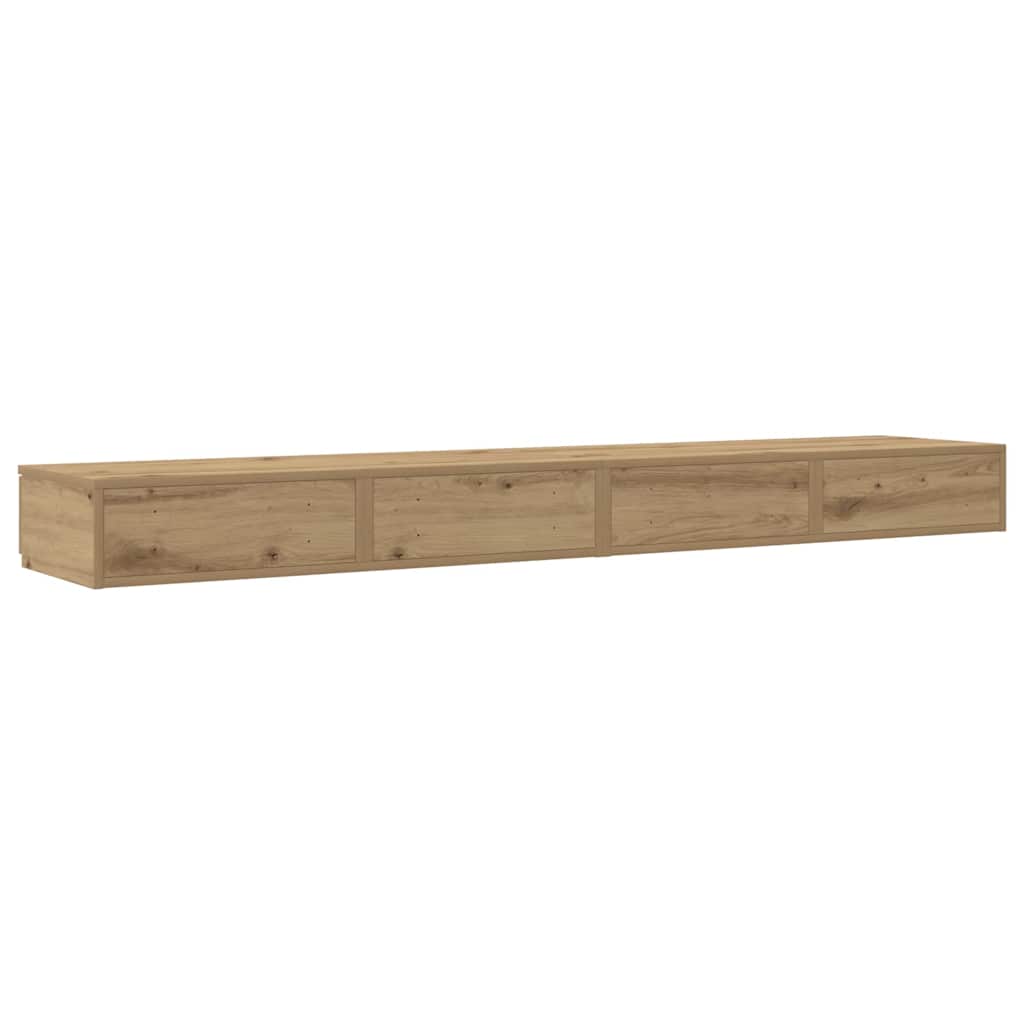Bettschubladen Artisan-Eiche 180 x 36,5 x 16,5 cm Holzwerkstoff