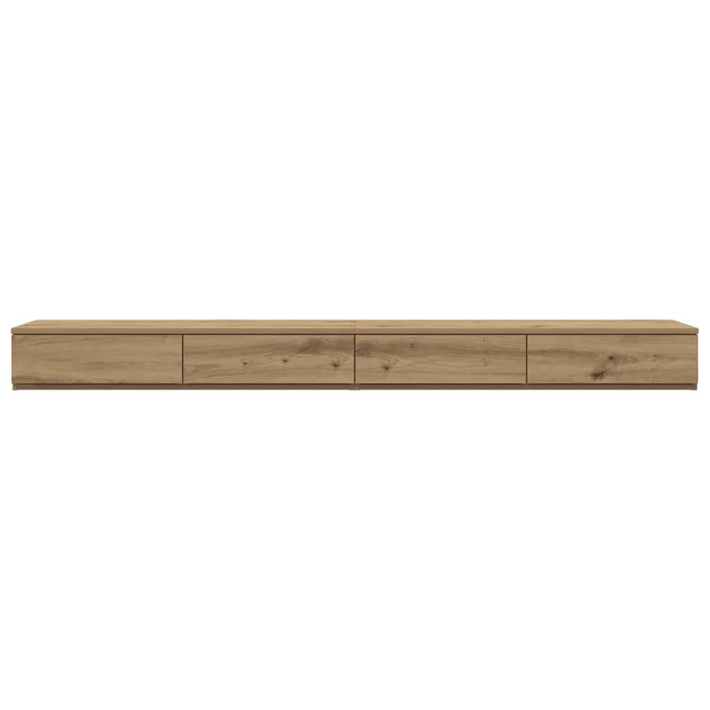 Bettschubladen Artisan-Eiche 180 x 36,5 x 16,5 cm Holzwerkstoff