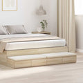 Bettschubladen Sonoma-Eiche 135 x 36,5 x 16,5 cm Holzwerkstoff