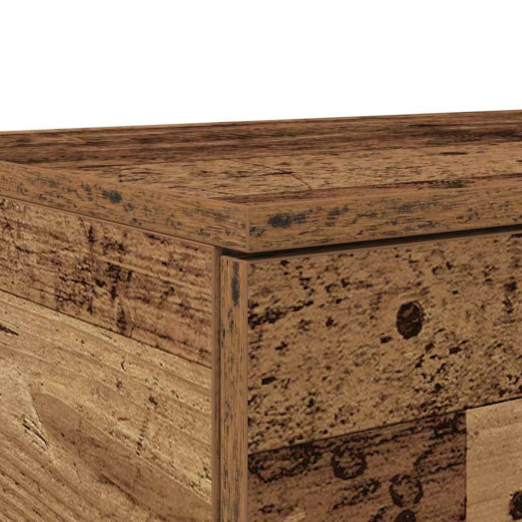 Bettschubladen Altholz 135 x 36,5 x 16,5 cm Holzwerkstoff