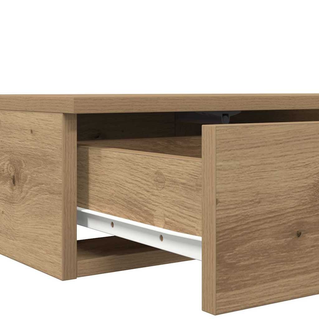 Bettschubladen Artisan-Eiche 135 x 36,5 x 16,5 cm Holzwerkstoff