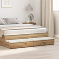 Bettschubladen Artisan-Eiche 135 x 36,5 x 16,5 cm Holzwerkstoff