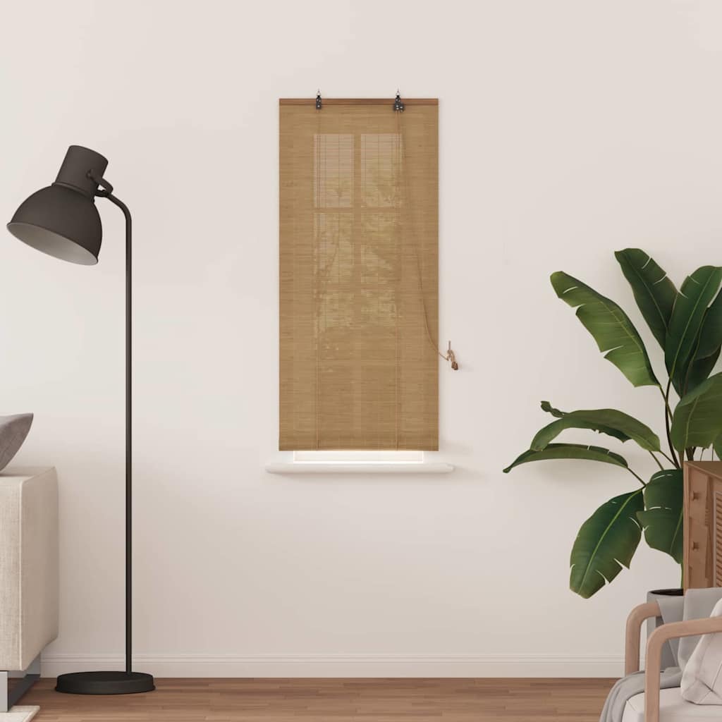 Rollo Braun 60 x 160 cm Bambus