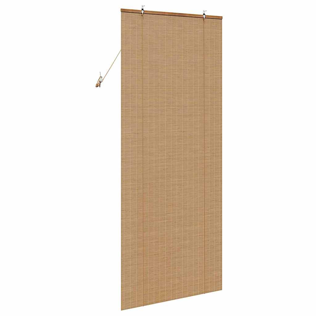 Rollo Braun 80 x 220 cm Bambus