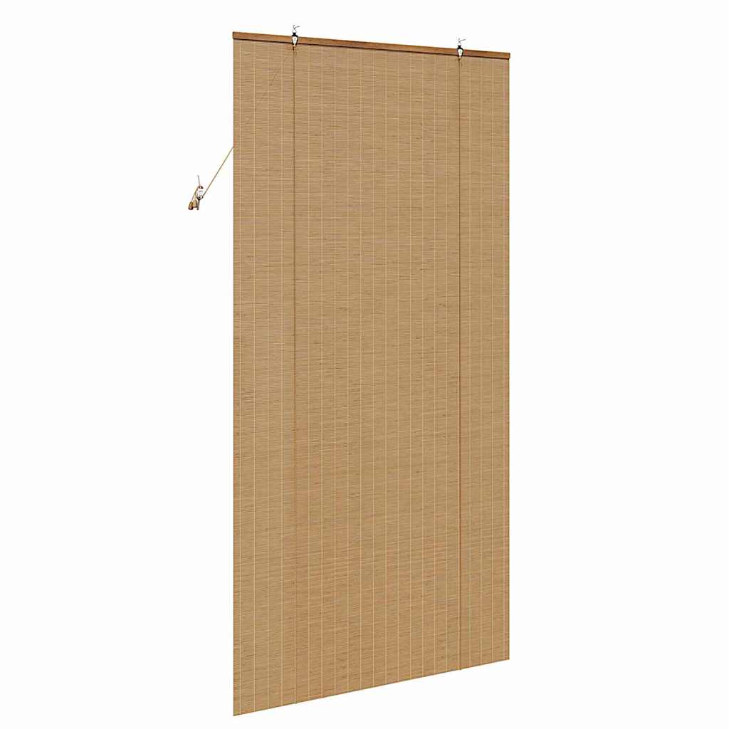 Rollo Braun 110 x 220 cm Bambus