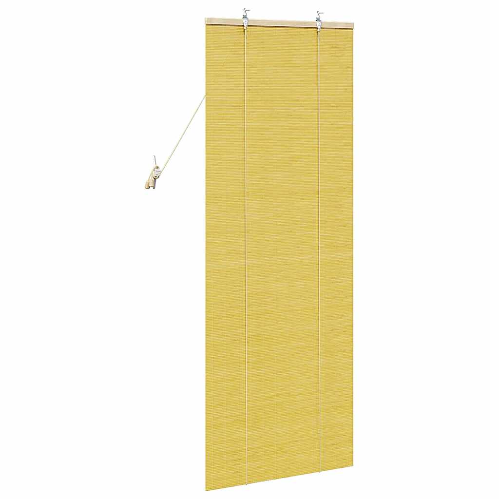 Rollo Gelb 60 x 160 cm Bambus