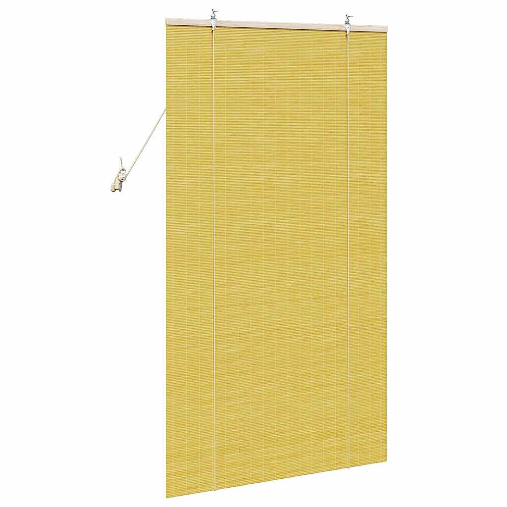 Rollo Gelb 80 x 160 cm Bambus