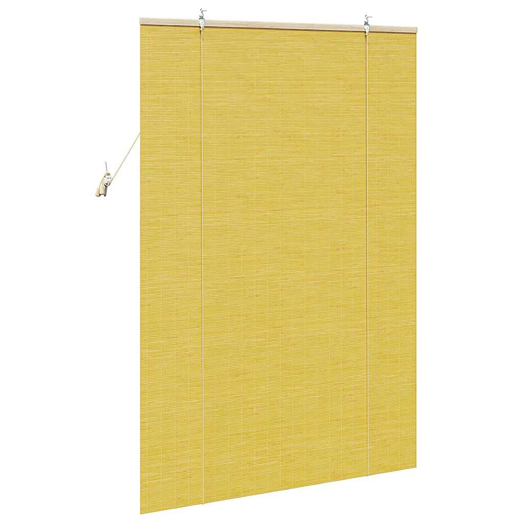Rollo Gelb 110 x 160 cm Bambus