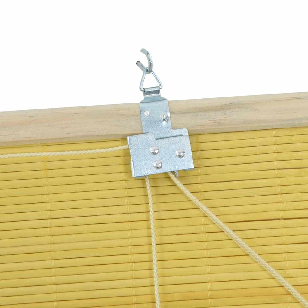Rollo Gelb 150 x 160 cm Bambus