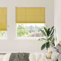 Rollo Gelb 150 x 220 cm Bambus