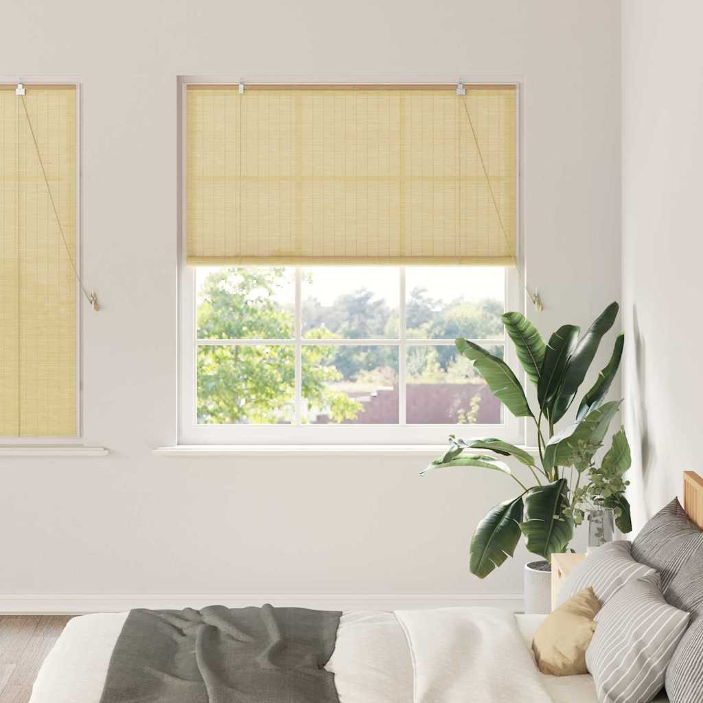 Rollo Natur 150 x 160 cm Bambus
