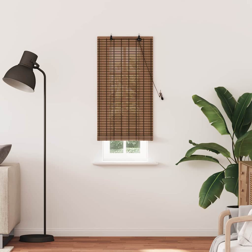 Rollo Braun 60 x 220 cm Bambus