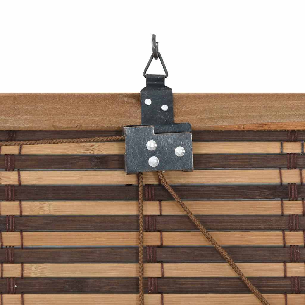 Rollo Braun 120 x 160 cm Bambus