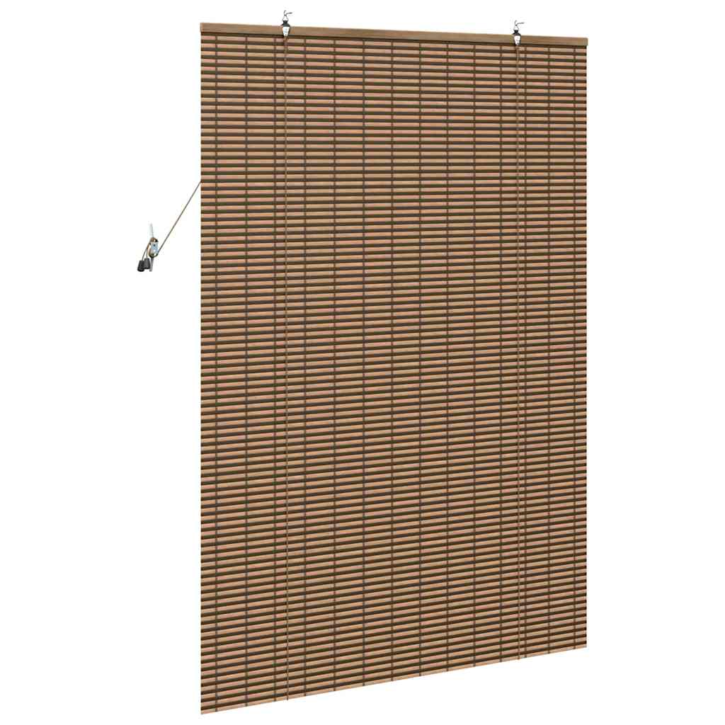 Rollo Braun 120 x 160 cm Bambus