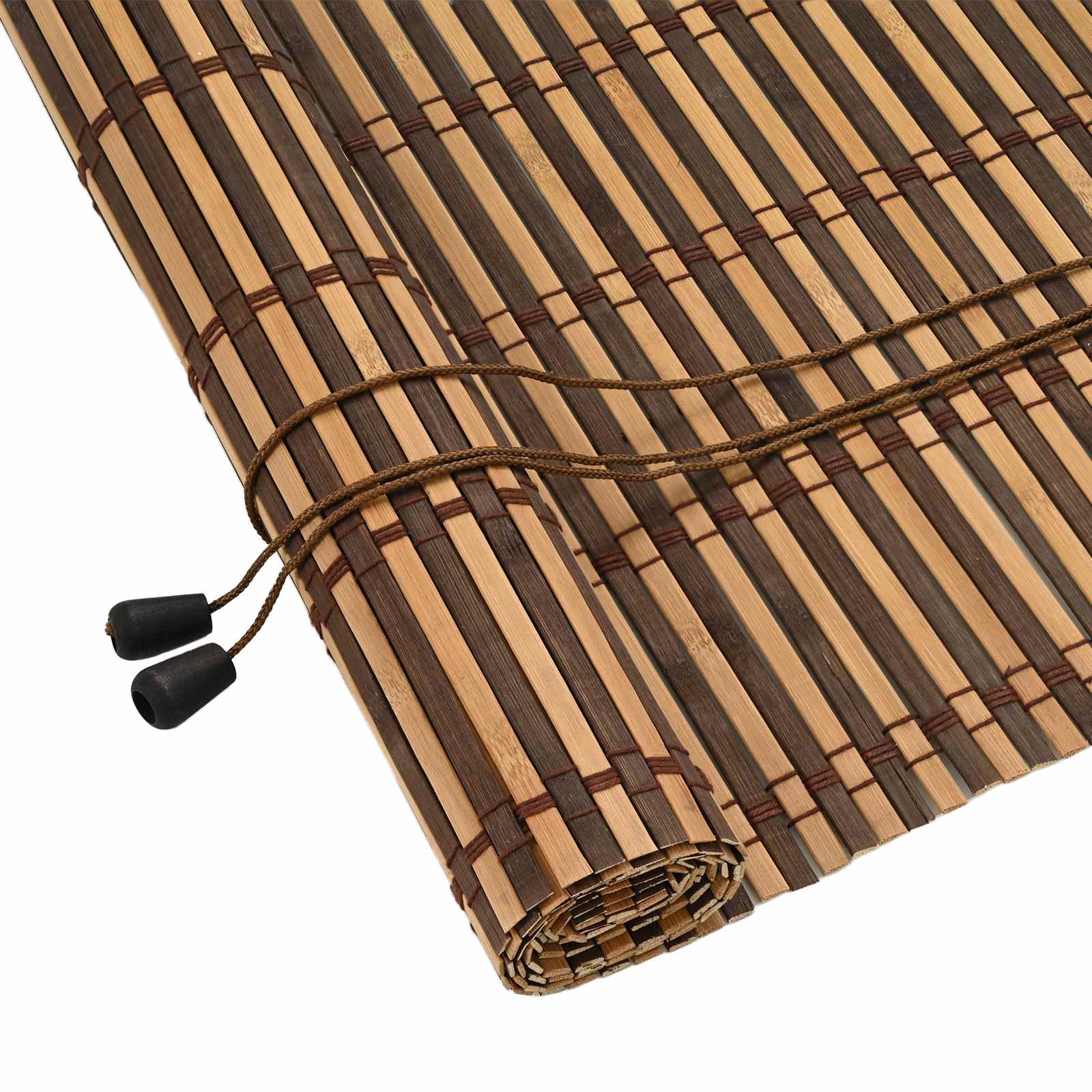 Rollo Braun 140 x 220 cm Bambus