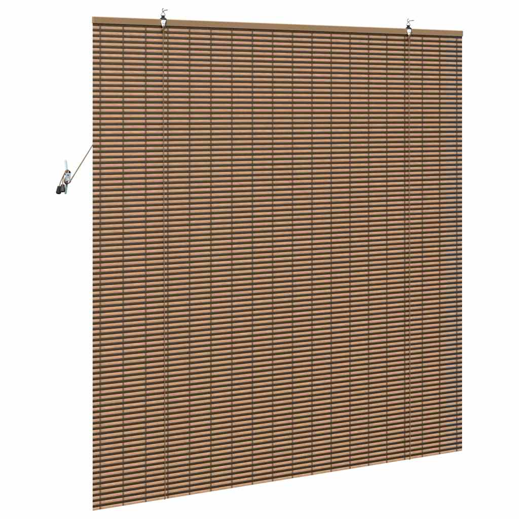 Rollo Braun 150 x 160 cm Bambus