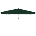 Garten-Sonnenschirm Grün 395 x 395 x 245 cm Polyester