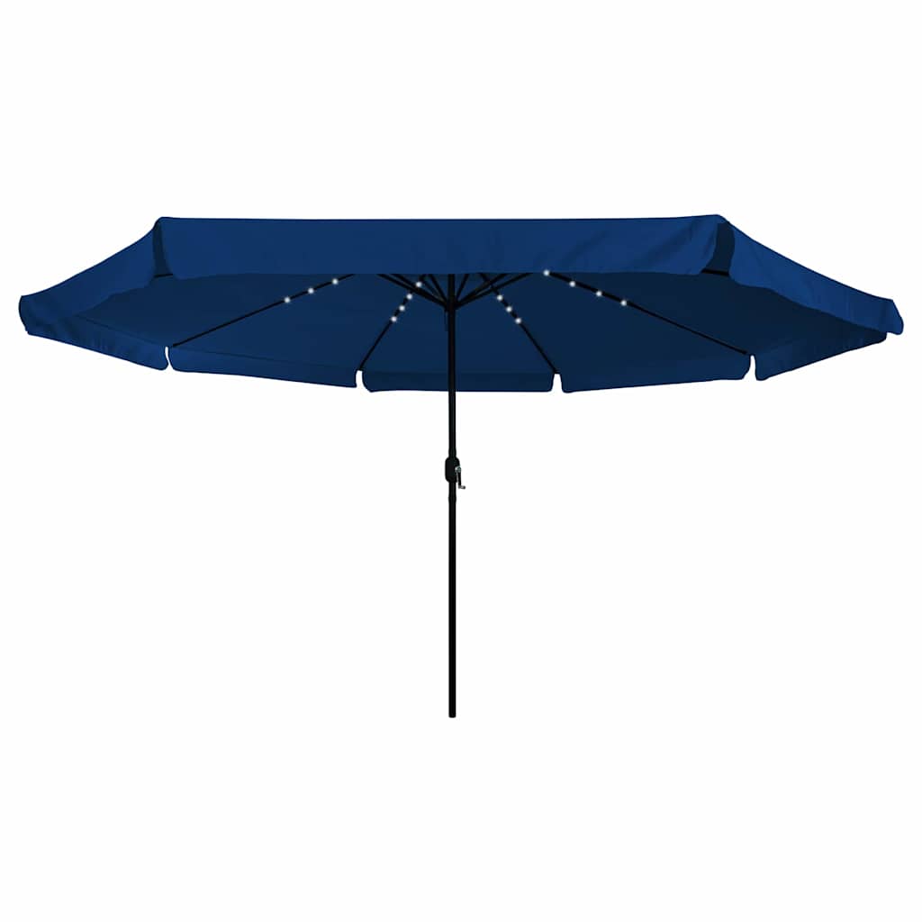 Garten-Sonnenschirm Azurblau 395 x 395 x 245 cm Polyester