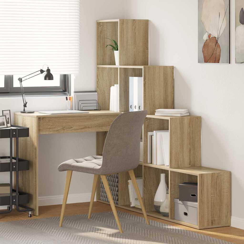 Eck-Schreibtisch Sonoma-Eiche 101,5 x 149,5 x 149,5 cm