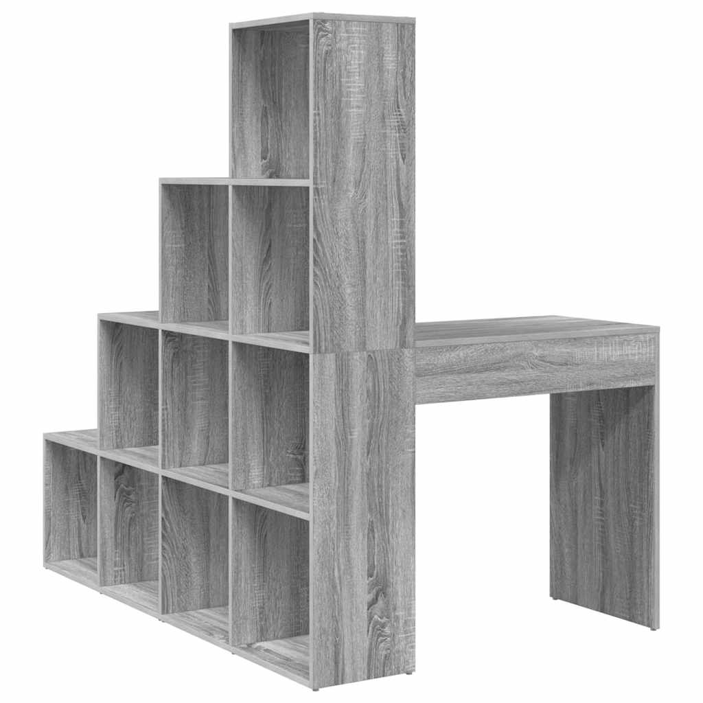 Eck-Schreibtisch Graues Sonoma 101,5 x 149,5 x 149,5 cm
