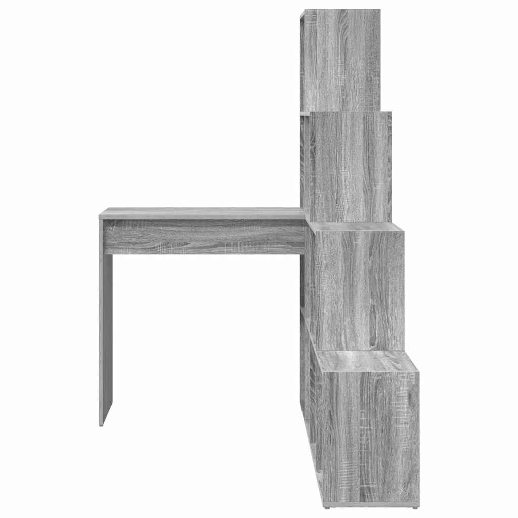 Eck-Schreibtisch Graues Sonoma 101,5 x 149,5 x 149,5 cm