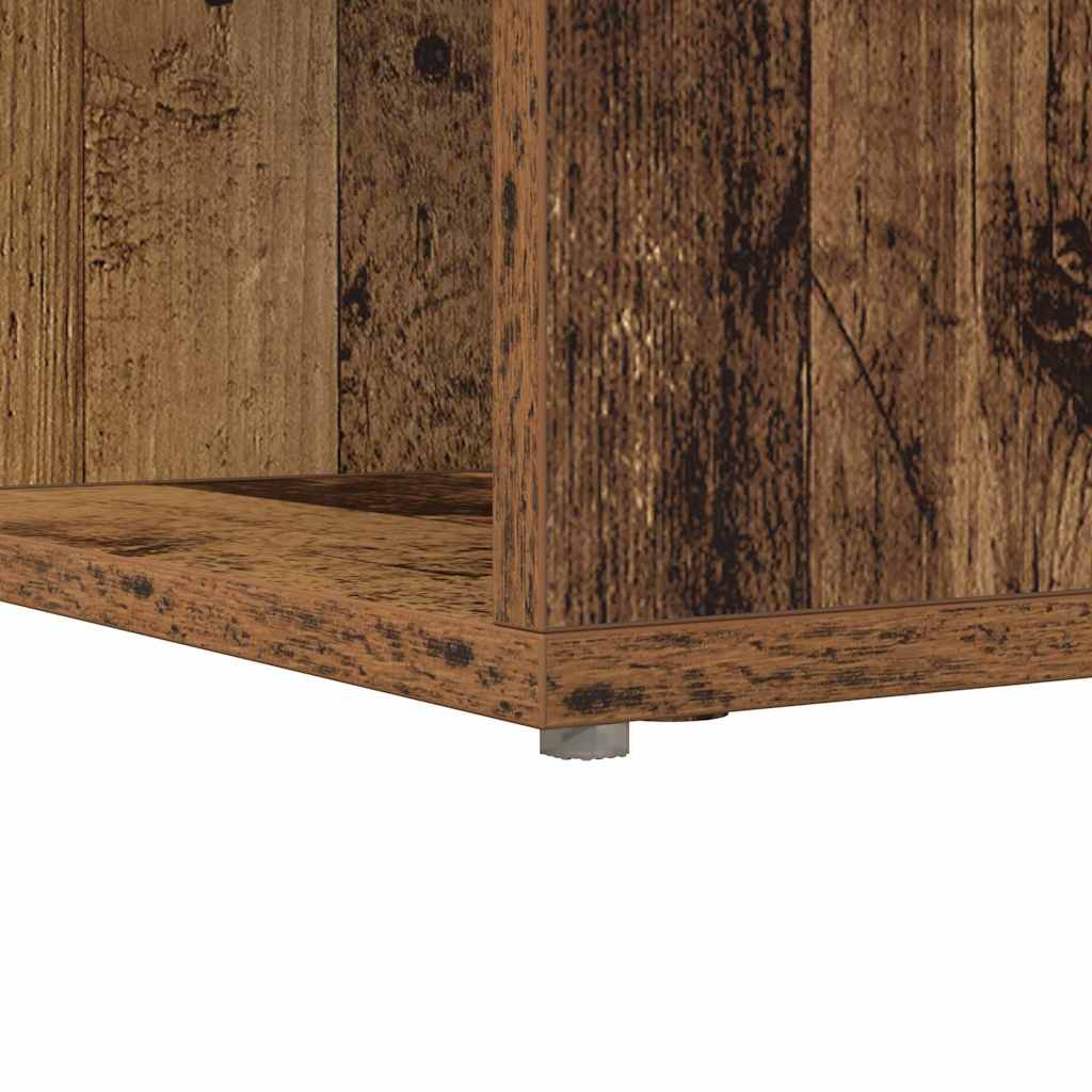 Eck-Schreibtisch Altholz 101,5 x 149,5 x 149,5 cm Holzwerkstoff