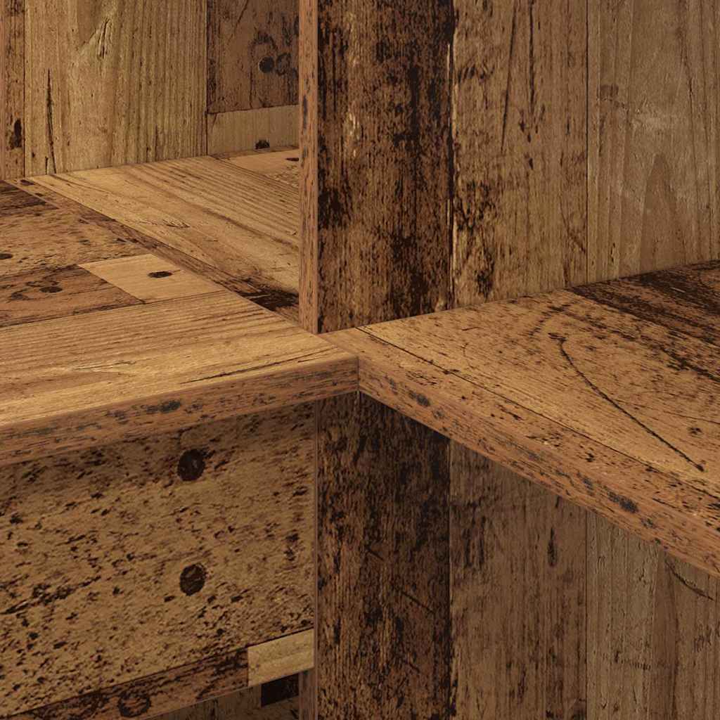 Eck-Schreibtisch Altholz 101,5 x 149,5 x 149,5 cm Holzwerkstoff