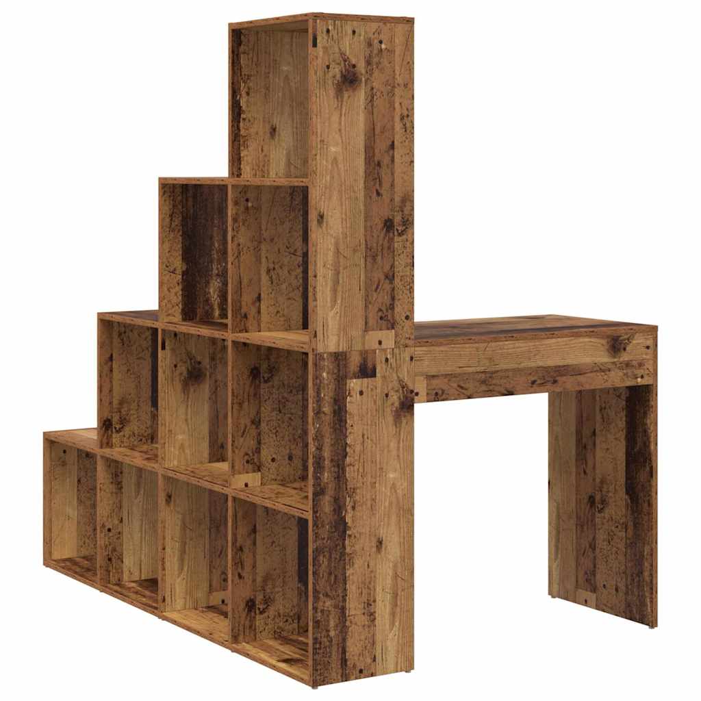 Eck-Schreibtisch Altholz 101,5 x 149,5 x 149,5 cm Holzwerkstoff