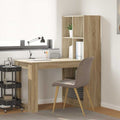 Schreibtisch Sonoma-Eiche 122 x 67 x 145 cm Holzwerkstoff