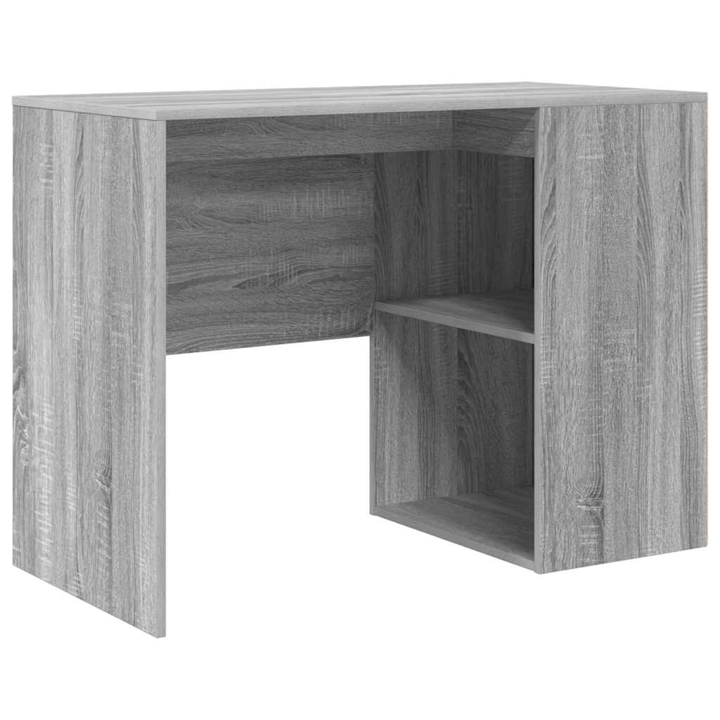Eck-Schreibtisch mit Schubladen Graues Sonoma 102 x 88 x 75 cm
