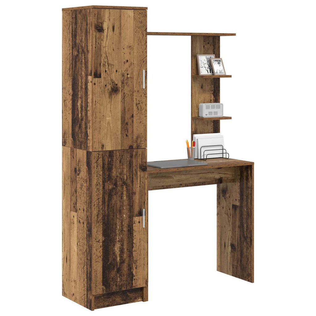 Schreibtisch 2 pcs Altholz