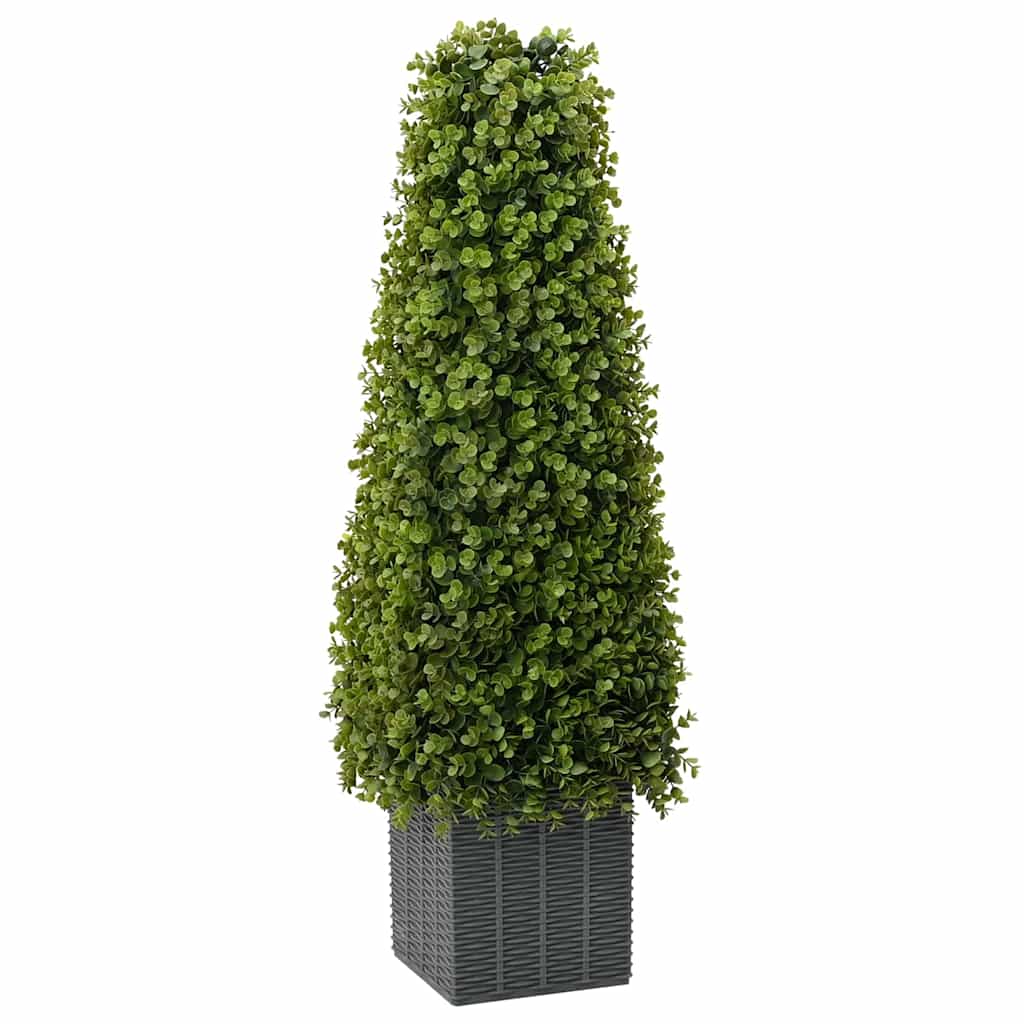 Eukalyptus Gras Turm Grün 27 x 27 x 90 cm Kunststoff