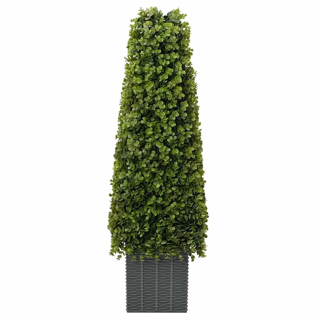 Eukalyptus Gras Turm Grün 27 x 27 x 90 cm Kunststoff