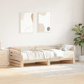 Tagesbett mit Ausziehbett ohne Matratze 80x200 cm