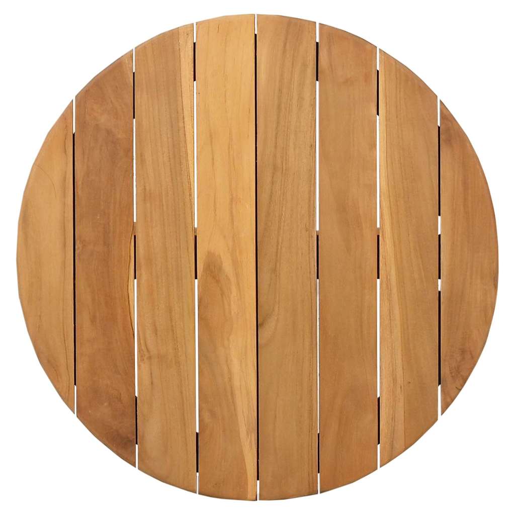 Beistelltisch Braun 55 x 55 x 51 cm Massivholz Teak