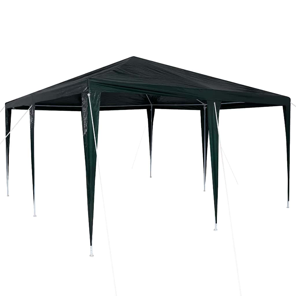 Party-Zelt Grün 400 x 400 x 266 cm Polyethylen und Stahl