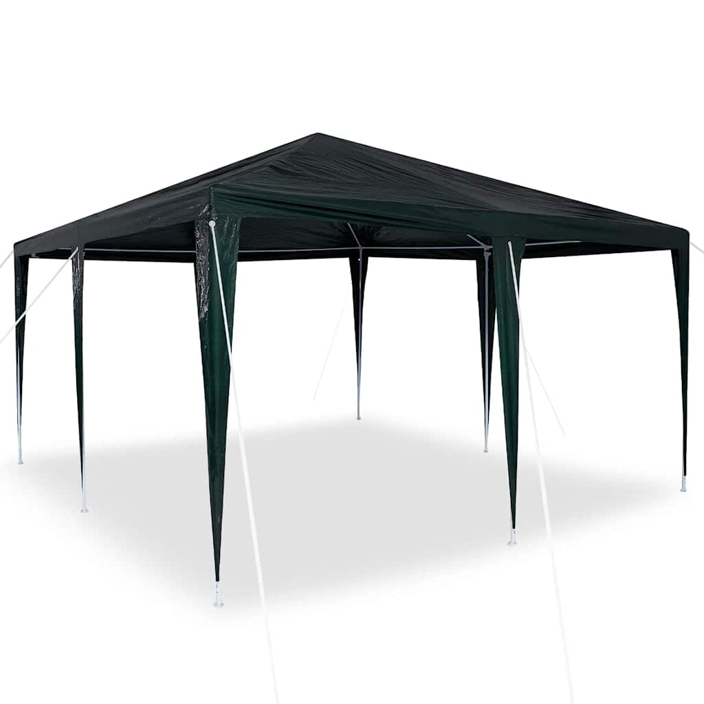 Party-Zelt Grün 400 x 400 x 266 cm Polyethylen und Stahl