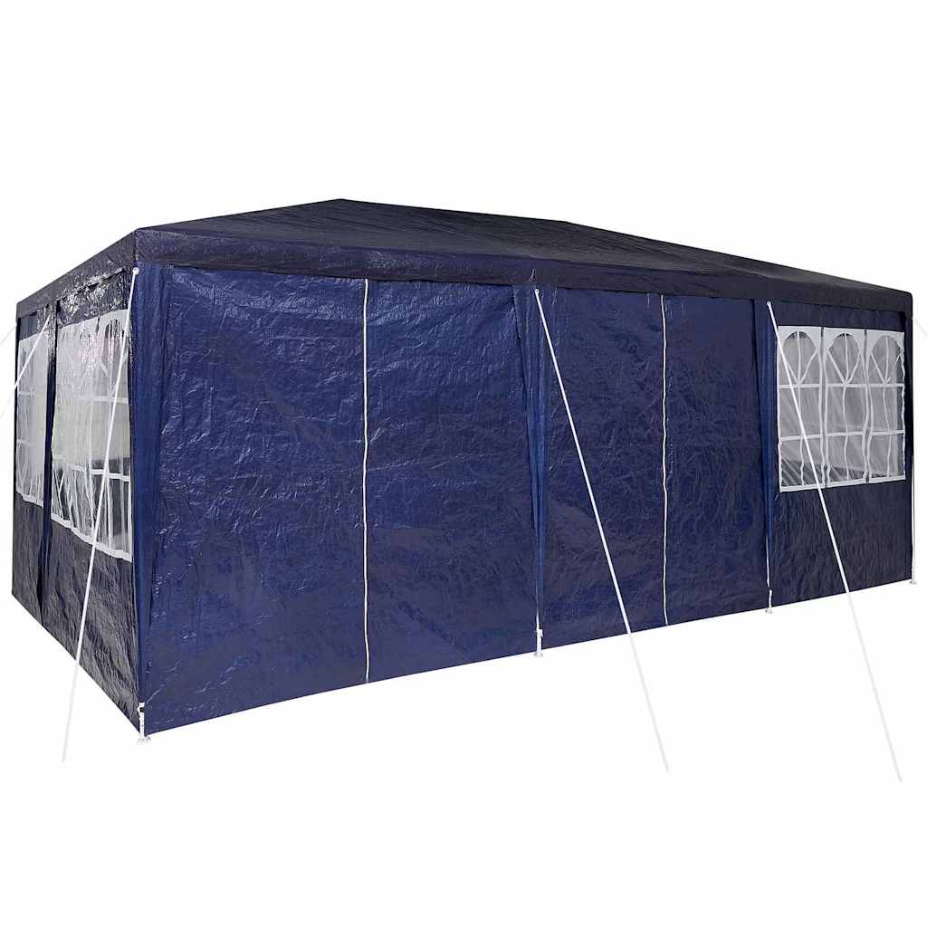 Party-Zelt Blau 600 x 400 x 266 cm Polyethylen