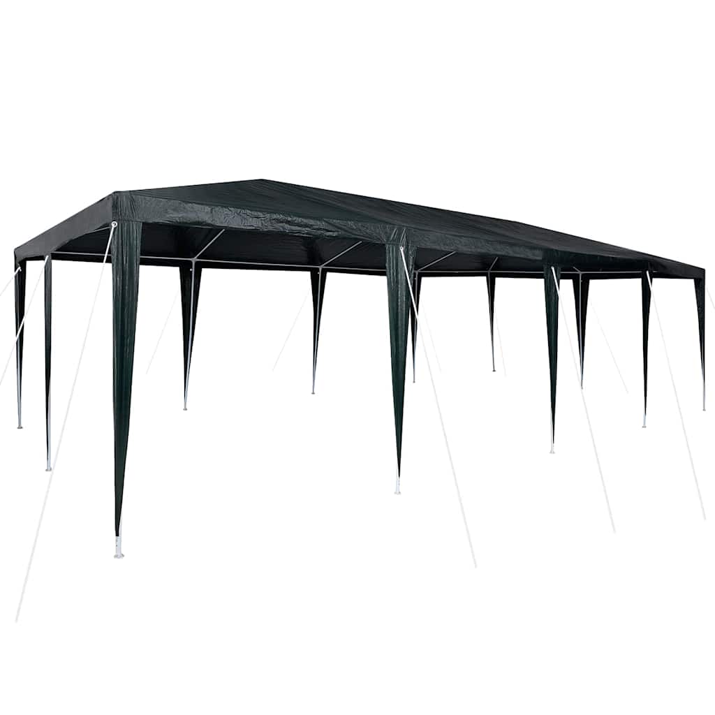 Party-Zelt Grün 800 x 400 x 266 cm Polyethylen und Stahl